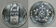 Weltmünzen 25 Lirot Israel Silver Proof Pidyon Haben Commem Coin in Original Holder -
