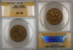 Exonumia Token No Date Game Counter Kossuth ANACS AU-55 -