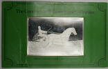 Bullion Currier & Ives Proof Silver Ingot(over 2.5oz) .999 Fine Silver Trotting Stallion -