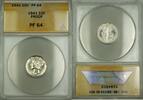 USA Dime Proof Mercury Silver 10c ANACS PF-64 (Better Coin) -