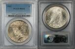 USA Silver   $1 PCGS MS-64 5A Toned Peace Dollar 1922 PCGS MS-64 Toned