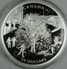 Kanada Canada $50 Four Seasons 5oz .9999 Silver Proof Coin w/Box & COA -