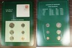 Weltmünzen Coin Sets of All Nations Kingdom of Denmark UNC 6 Coins BU -