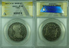 Weltmünzen 6 4 Reales 1820-L,JP 4R Peru ANACS G Silver Coin KM#116 -