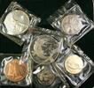 Weltmünzen The Gambia 6 Coin Proof Set in the Original Government Packaging  1966 Gem PP.