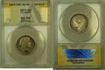 USA Quarter Barber Silver 25c ANACS AU-55 Details Cleaned (RS) (Undergraded) -