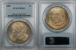 USA Morgan Silver  PCGS MS-63, Toned,  JT Dollar 1889 