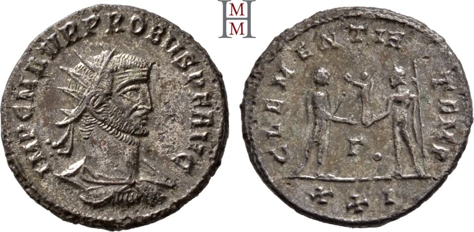 RÖMISCHE KAISERZEIT Antoninian 276282 Probus, 276 282 n. Chr. Fein