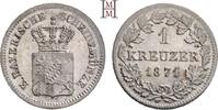 BAYERN Kreuzer Ludwig II., 1864-1886. -