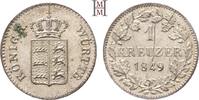 WÜRTTEMBERG Kreuzer Wilhelm I., 1816-1864. -