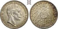 REICHSSILBERMÜNZEN 3 Mark PREUSSEN Wilhelm II., 1888-1918. -