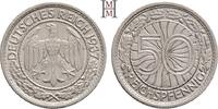 WEIMARER REPUBLIK 50 Reichspfennig -