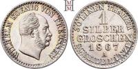 BRANDENBURG / PREUSSEN 1 Silbergroschen Wilhelm I., 1861-1888. -