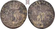 WÜRTTEMBERG 1 Kreuzer Wilhelm I., 1816-1864. -