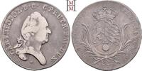 BAYERN 1/2 Taler Karl Theodor, 1777-1799. -