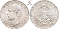 REICHSSILBERMÜNZEN 3 Mark BAYERN Otto, 1886-1913. -