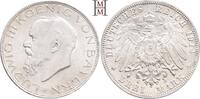 REICHSSILBERMÜNZEN 3 Mark BAYERN Ludwig III., 1913-1918. -