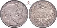 REICHSSILBERMÜNZEN 5 Mark BADEN Friedrich I., 1856-1907. -