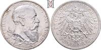 REICHSSILBERMÜNZEN 5 Mark BADEN Friedrich I., 1856-1907. -