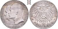 REICHSSILBERMÜNZEN 5 Mark HESSEN Ernst Ludwig, 1892-1918. -