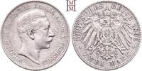 REICHSSILBERMÜNZEN 2 Mark PREUSSEN Wilhelm II., 1888-1918. -