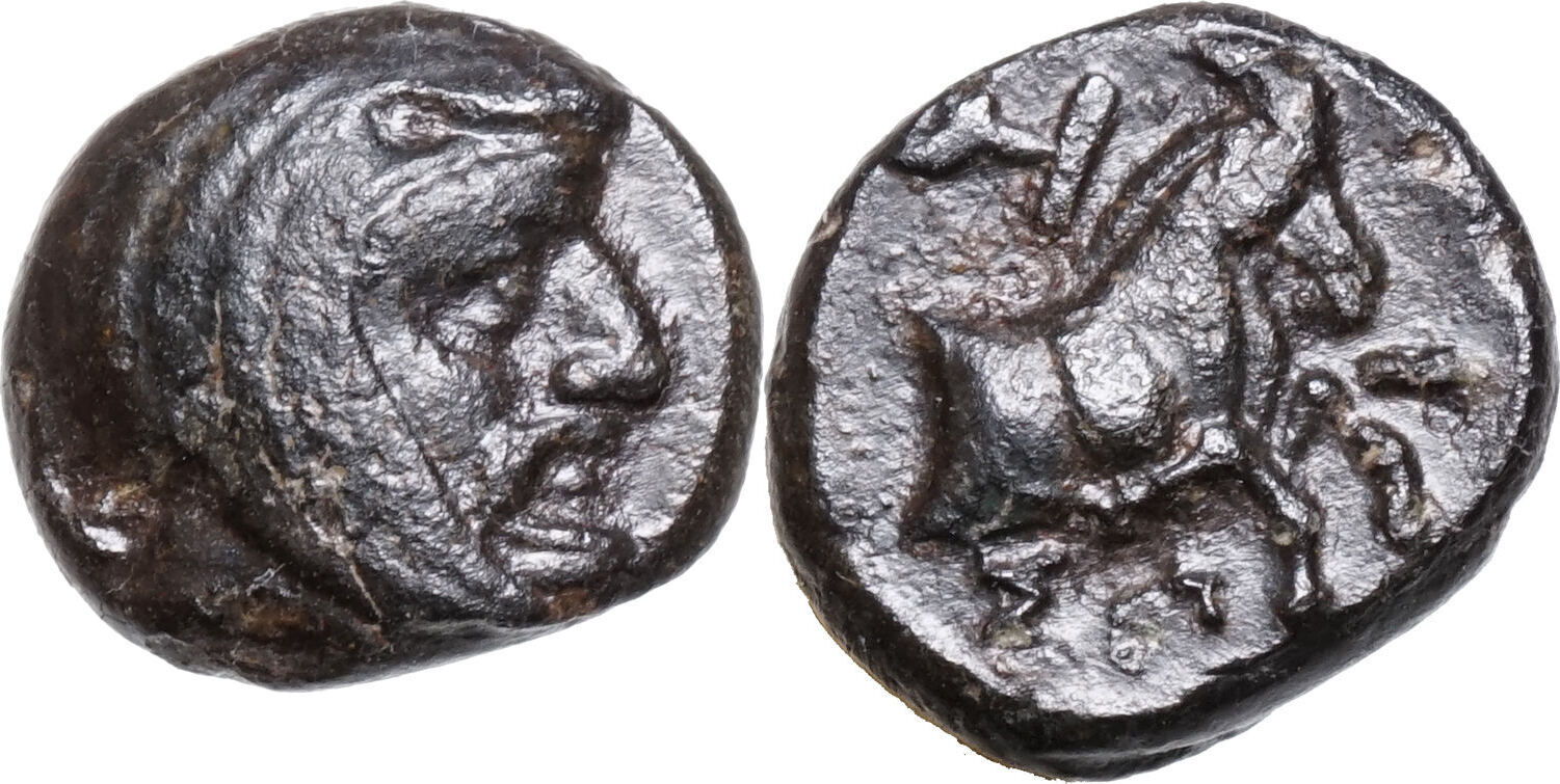 Spithridates. Persische Satrapen AE (vor 334 BCE) Ionien, Pferdeprotome