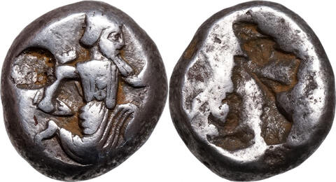 Artaxerxes II. bis Artaxerxes III. (~375-340 BCE) AR Siglos Achaemenidenreich, Sardeis. Großkönig im