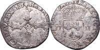 Henri IV. (1589-1610) 1/4 Ecu Frankreich, Bayonne, 1595 -