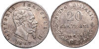 VITTORIO EMANUELE II (1861-1878) 20 Centesimi Turin, 1867 T. Selten! -