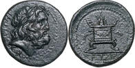 Pseudo-Autonom. Nero - Vespasian Æ-20 Antiochia. Zeus. Altar. Gute Details! -
