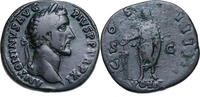 Antonius Pius (138-161) Æ Sesterz Rom, Kaiser opfert Patera über Tripod.... 149,00 EUR  zzgl. 9,00 EUR Versand