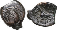 Pagus Catuslogi AE Kopf/Pferd, Kreise. VIRICIVS? Selten! ss- 69,00 EUR48,00 EUR  zzgl. 7,00 EUR Versand