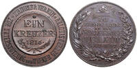 AE Medaille 1897 Franz Joseph I. (1848-1916) von Neuberger, a.d. 50 jährige Jubiläum des Kreuzer Vereins. Selten! vz