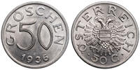 Österreich 1. Republik (1918-1938) 50 Groschen TOP Erhaltung! -