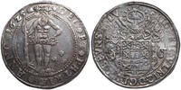 Friedrich Ulrich (1613-1634) Braunschweig-Wolfenbüttel. o.Mzz.-Goslar oder Zellerfeld. Wilder Mann. Top! TALER 1625 vz-