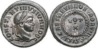 Constantinus II. (Caesar, 316-337) Follis Siscia, VOT X im Kranz