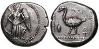 Kilikien. MALLOS (~440-390 BCE) AR Stater geflügelte Gottheit (Kronos?) / Schwan. Sehr Selten -