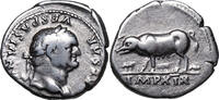 Vespasian (69-79) AR Denar Rom, 77-78. SAU mit FERKEL. ss- 179,00 EUR  zzgl. 9,00 EUR Versand