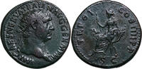 Trajan (98-117) Æ Dupondius Rom. Abundantia thront auf Füllhörnern, hält... 198,00 EUR  zzgl. 9,00 EUR Versand