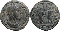 Macrinus (217-218) AE Seleukeia am Kalykadnos. Kaiser in Militärtracht bekränzt Stadtgöttin. -