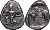 Karien, Kaunos (430-410 BCE) AR Stater Gefl&uuml;gelte weibliche Figur / Baet... 1490,00 EUR  zzgl. 25,00 EUR Versand