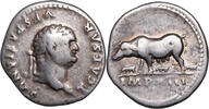 Titus Caesar (69-79) AR Denar unter Vespasian Rom, 77/78. SAU mit Ferkel... 240,00 EUR  zzgl. 12,00 EUR Versand