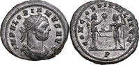 Florianus (AD 276) &AElig; Antoninian Kyzikos. Viktoria bekr&auml;nzt Kaiser. Gutes... 320,00 EUR  zzgl. 12,00 EUR Versand