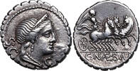 C. Naevius Balbus (79 BCE) AR Denar Rom. Venus / Viktoria in Triga vz- 220,00 EUR  zzgl. 12,00 EUR Versand