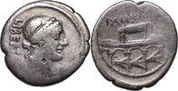Lollius Palicanus (45 BCE) AR Denar Rom. Libertas / Subsellium auf Rostr... 220,00 EUR  zzgl. 12,00 EUR Versand