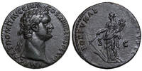Domitian (81-96) AE As Rom, 88/89. Fortuna h&auml;lt Ruder und F&uuml;llhorn. TOP ... 450,00 EUR  zzgl. 12,00 EUR Versand