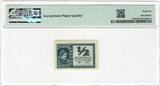 Yugoslavia 50 cent = 1/2 (Lira) 1944 PMG 65 EPQ