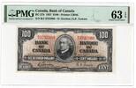 Canada  100 Dollars 1937 PMG 63 EPQ