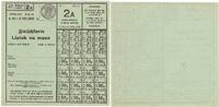 Protectorate of Bohemia and Moravia meat card 1942 AUNC 25,00 EUR  zzgl. 10,00 EUR Versand