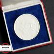 DDR 1968 Medaille aus Meissen - zum 150. Geburtstag v. Karl Marx in der OVP UNC